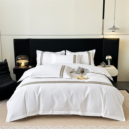 Linens óstán bróidnithe só bog galánta