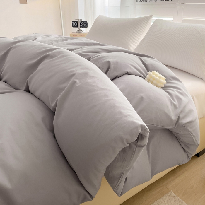 Bileog Leapa Leaba Cotton Pure bog Socraigh leapachas buan
