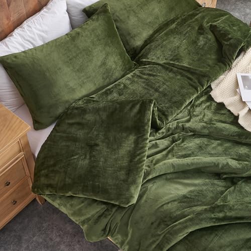 Tacar Comforter Veilbhit Foraoise Glas – Tacar Leapa Trí Phíosa Ultra-Bog Cuilteáilte